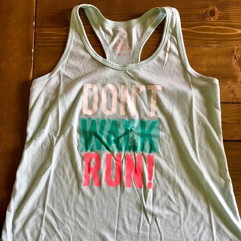 Don’t walk, run! Tank top